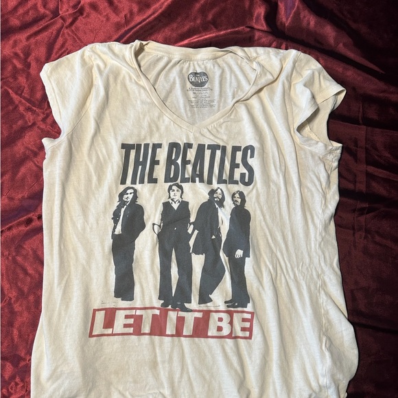 The Beatles Tops - The Beatles Logo T-Shirt